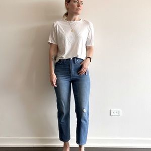 Madewell Classic Straight Jean, size 27